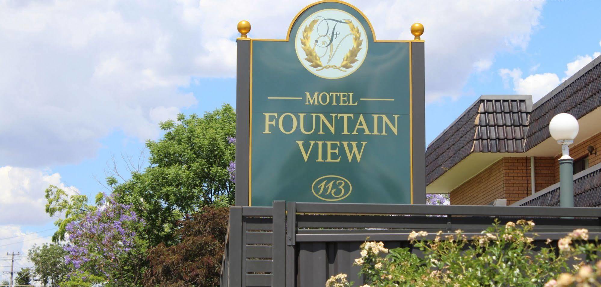 Fountain View Motel Dubbo Bagian luar foto